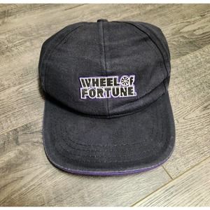 Vintage 90s Wheel of Fortune TV Gameshow Snapback Hat Cap
